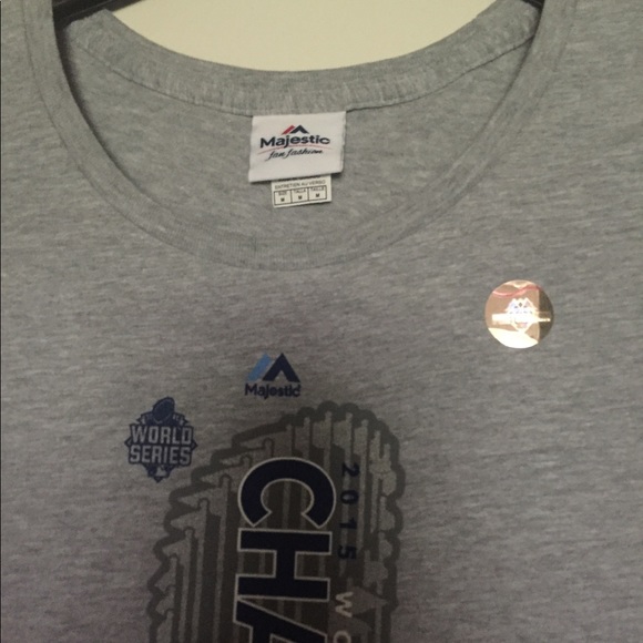 NWOT Kansas City Royal M shirt 2015 World Series - Picture 2 of 4